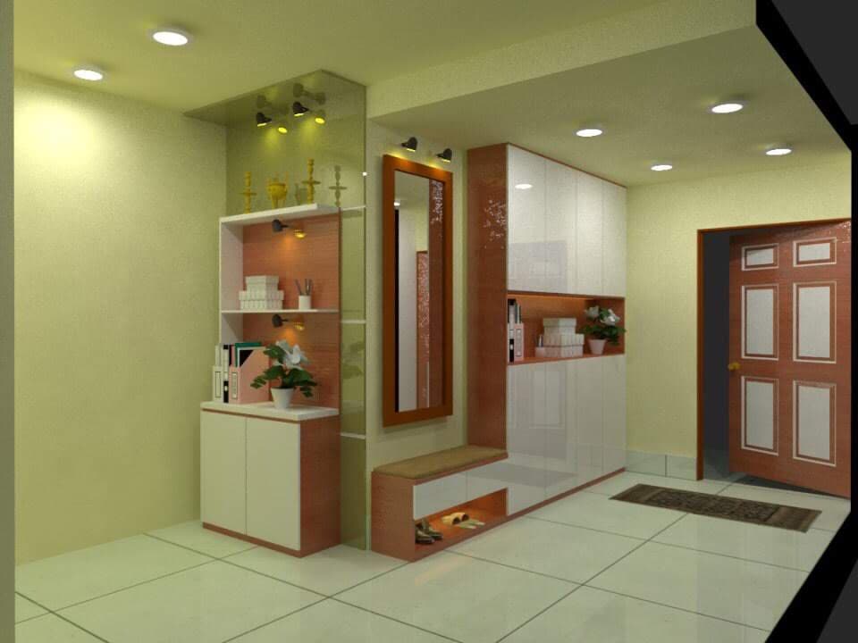 Nội thất, trần thạch cao, lát sàn, sơn lại nhà A. Thái - ảnh 5