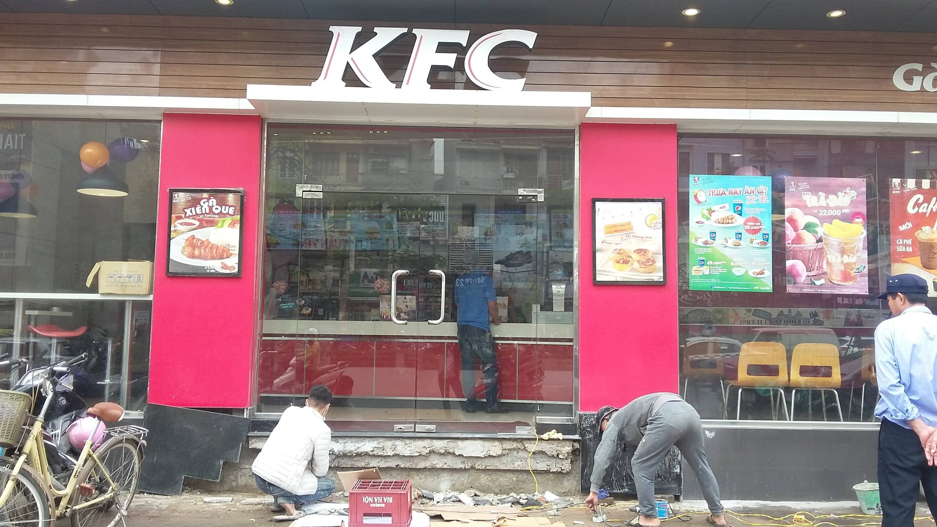 Ốp lát, cải tạo mặt bằng hệ thống cửa hàng KFC - ảnh 5