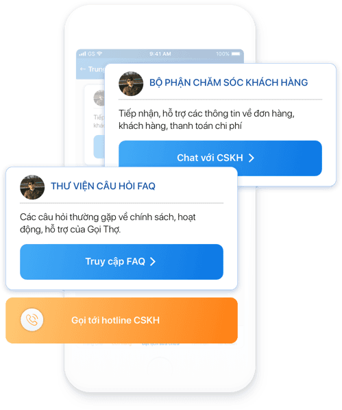 Hỗ trợ khách hàng